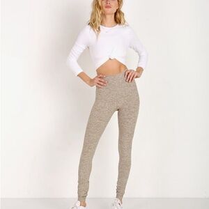 Beyond Yoga Tan Leggings